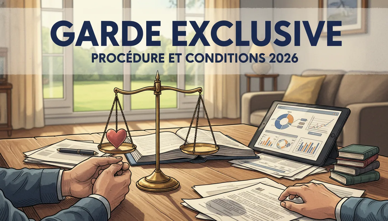 Garde Exclusive : Procédure et Conditions 2026