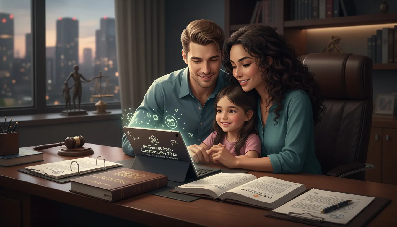 Top 5 Apps Coparentalité 2026 : Comparatif + Prix