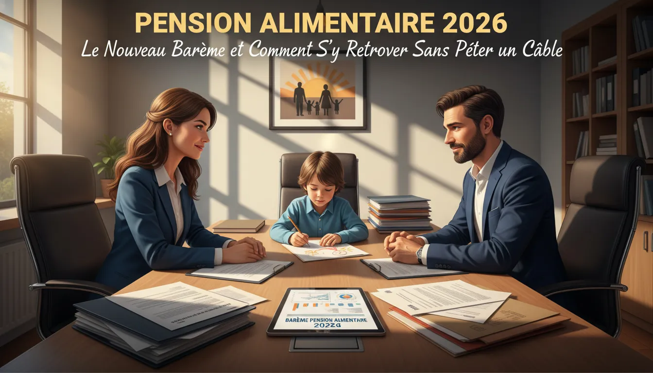 Pension Alimentaire 2026 : Barème & Calcul Officiel
