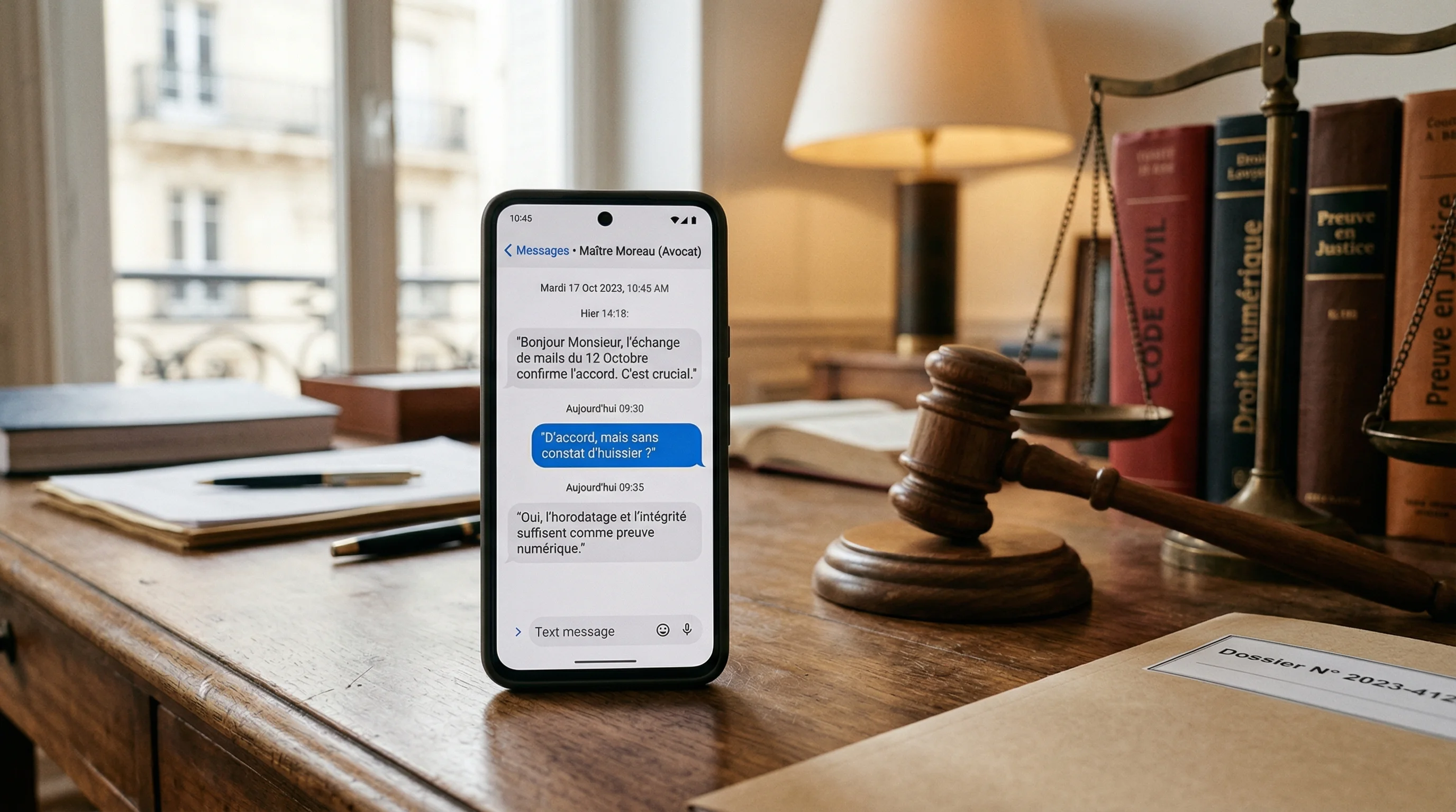 Alternative au Constat d'Huissier : Certifier vos SMS et Appels pour 0,23€/jour (2026)